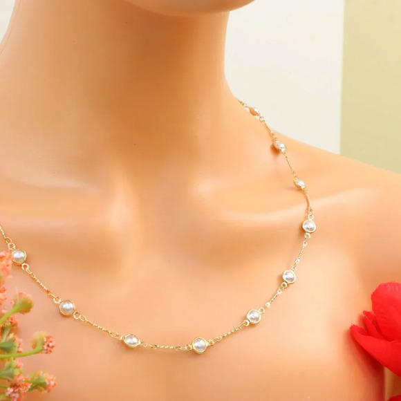 "New Beautiful Design Necklace Chain for Women/Girls, Gift, N589 - Picture 2 of 10